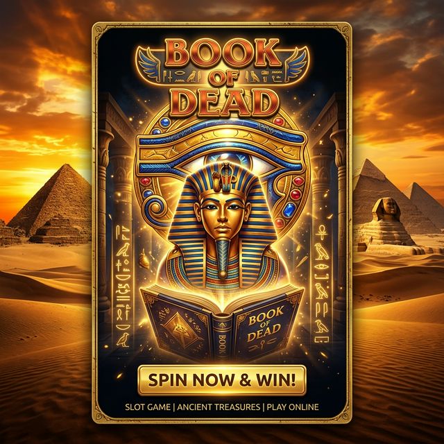 Book of Dead pokie at Rocket Play
